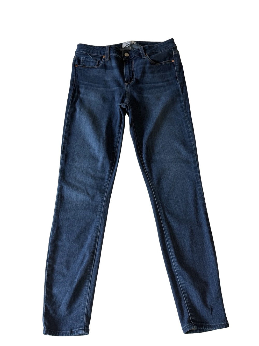 PAIGE Dark Indigo Skinny Jeans - Picture 3 of 6